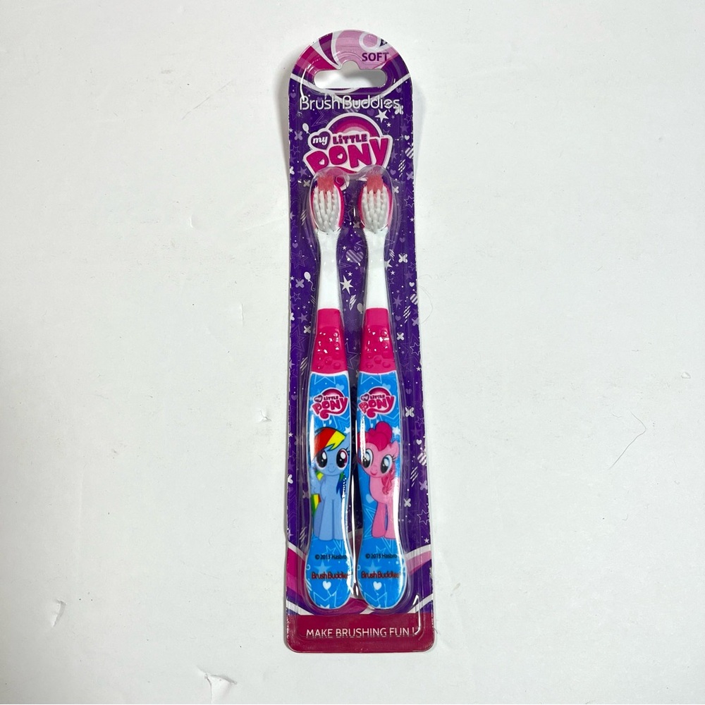 Brush Buddies My Little Pony Toothbush 2 pk. (Soft).